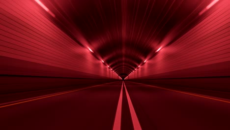 Carretera-De-Túnel-Que-Conduce-Rápido-E-Interminable-Bucle-Sin-Interrupciones-4k